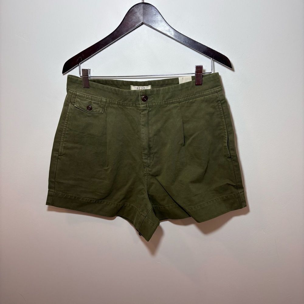 AE77 American Eagle NEW with tags Size 30 Olive Green Military/Utility Shorts